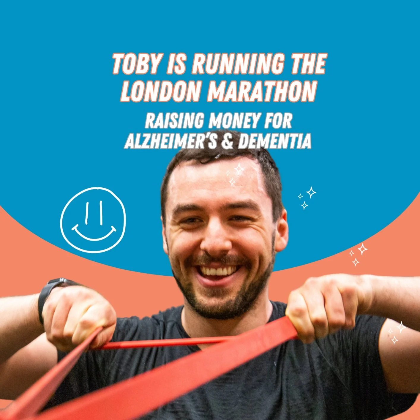 Our own Toby is running the London Marathon on April 26th to raise money for Alzheimer&rsquo;s Society.

After a lifetime of avoiding running (and a strong commitment to almond croissants), he&rsquo;s worked up from 10Ks to taking on the full 26.2 mi