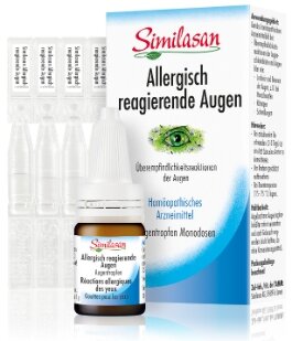 Allergisch reagierende Augen