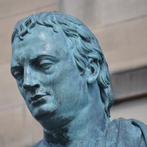 David Hume by Alexander Stoddart, The Royal Mile Edinburgh