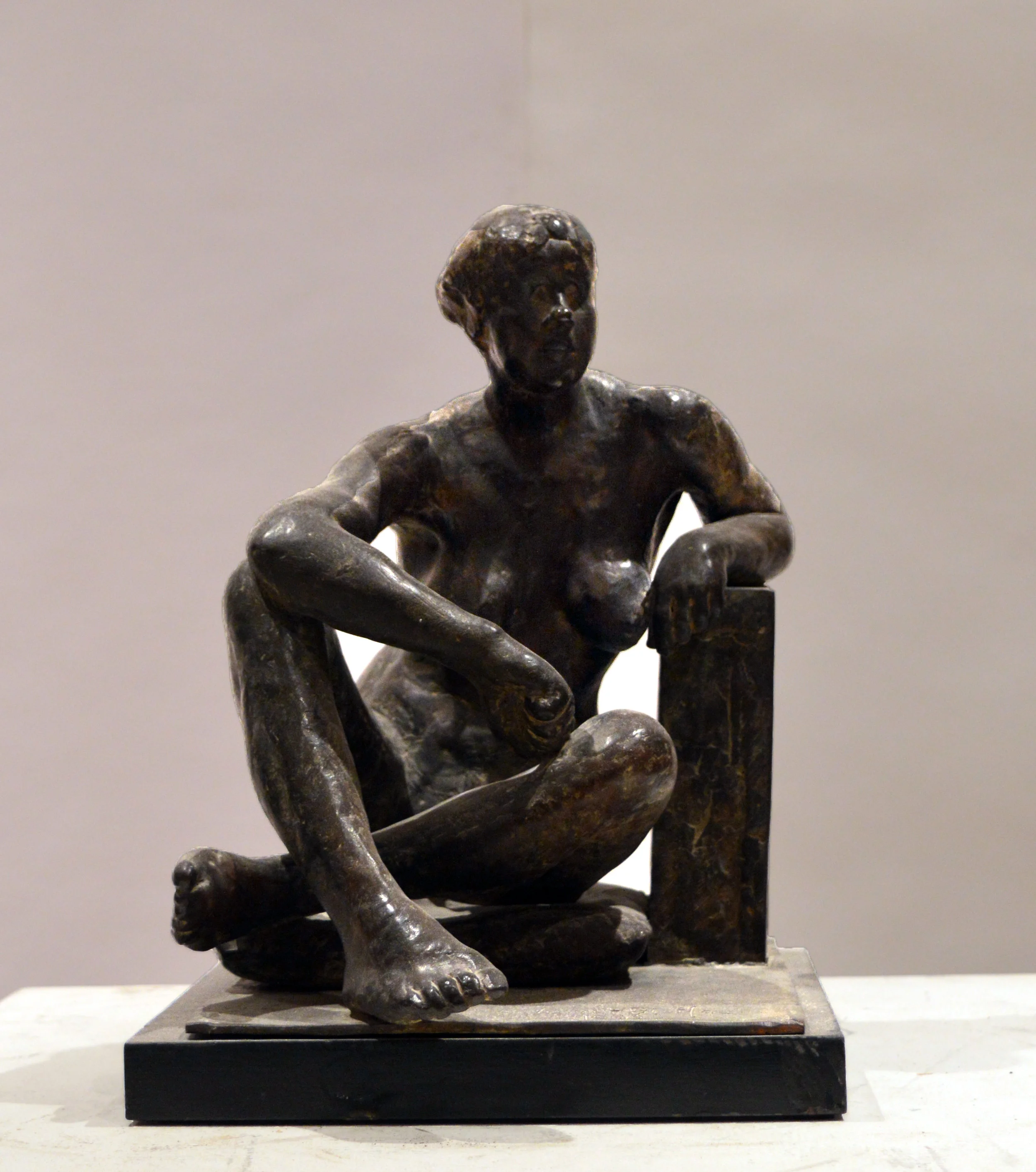 43. Seated Female on Cushion