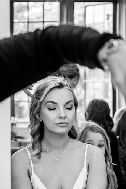 wedding photography of bride