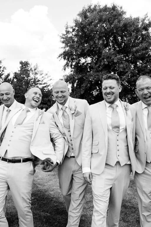 candid wedding photo