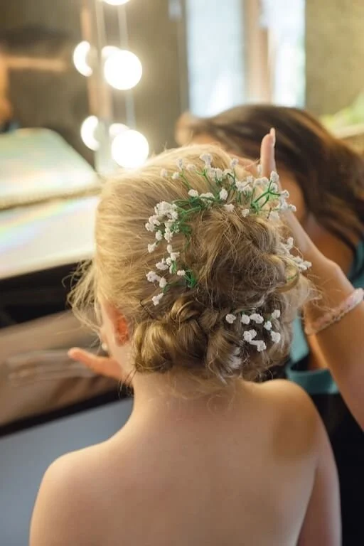 getting ready photos