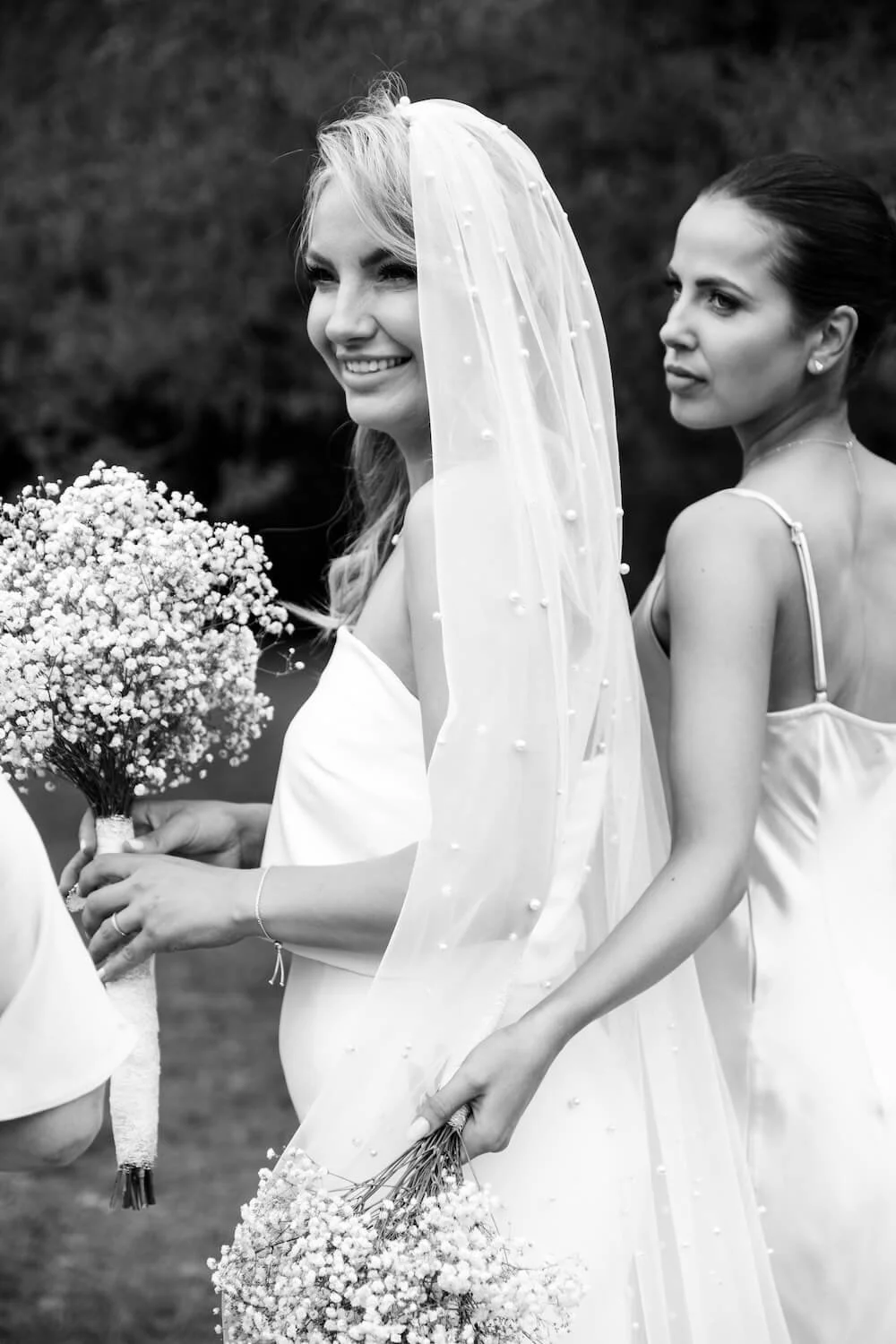 bridal party photoshoot