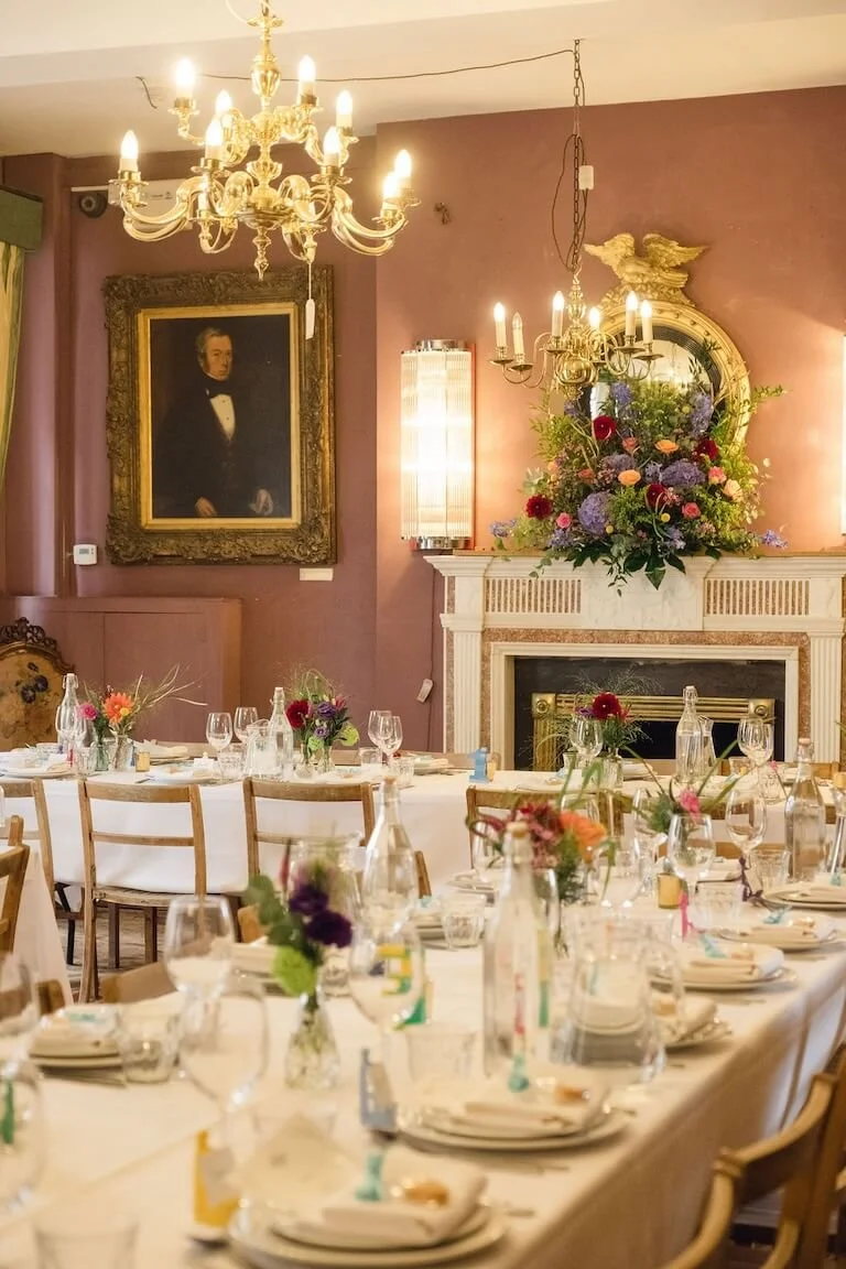 wedding ceremony  table decoration