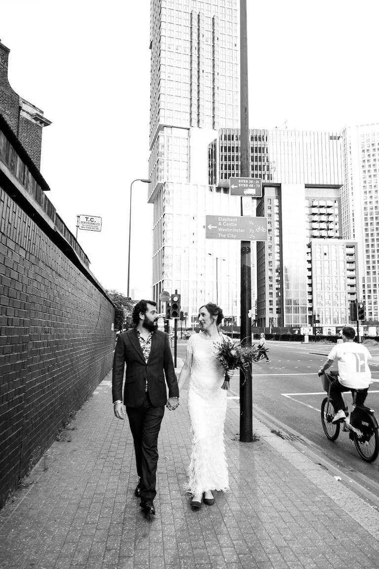 A Stunning London City Micro Wedding: Emma &amp; Stephen’s Special Day