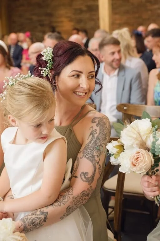 guests at mythe barn