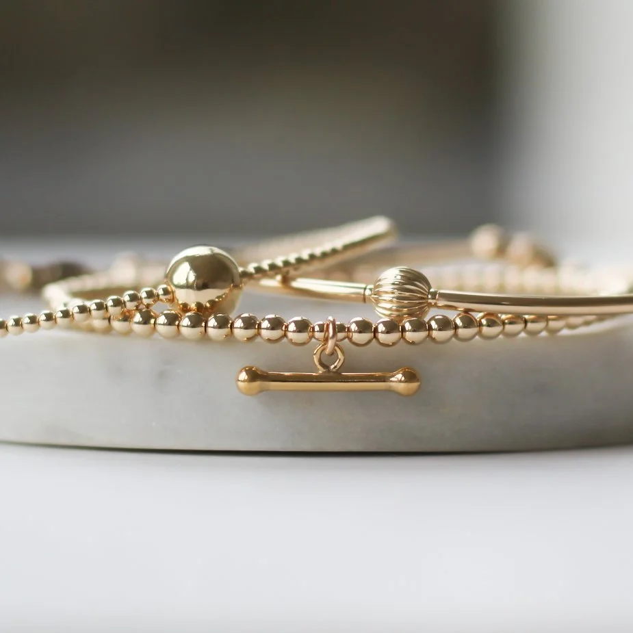 gf dainty, t bar, fluted bracelets.JPG