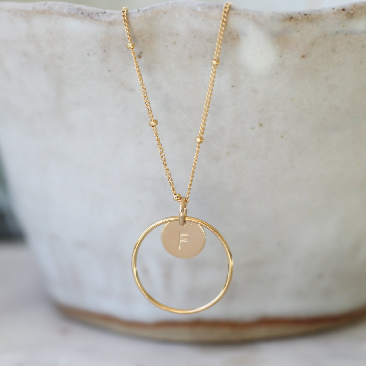 gf initial in a halo necklace 4.JPG