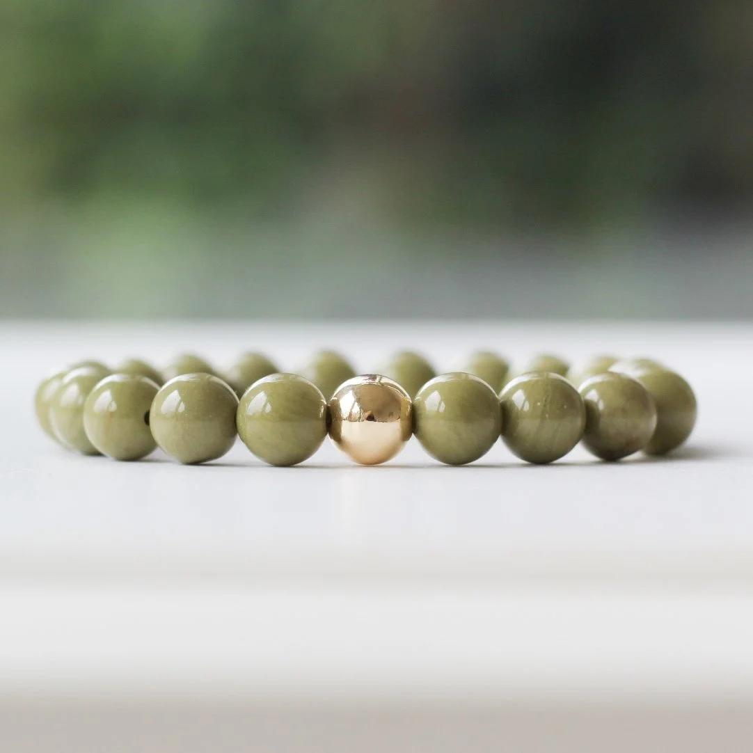 gf and avocado Jasper stretchy summer bracelet.JPG