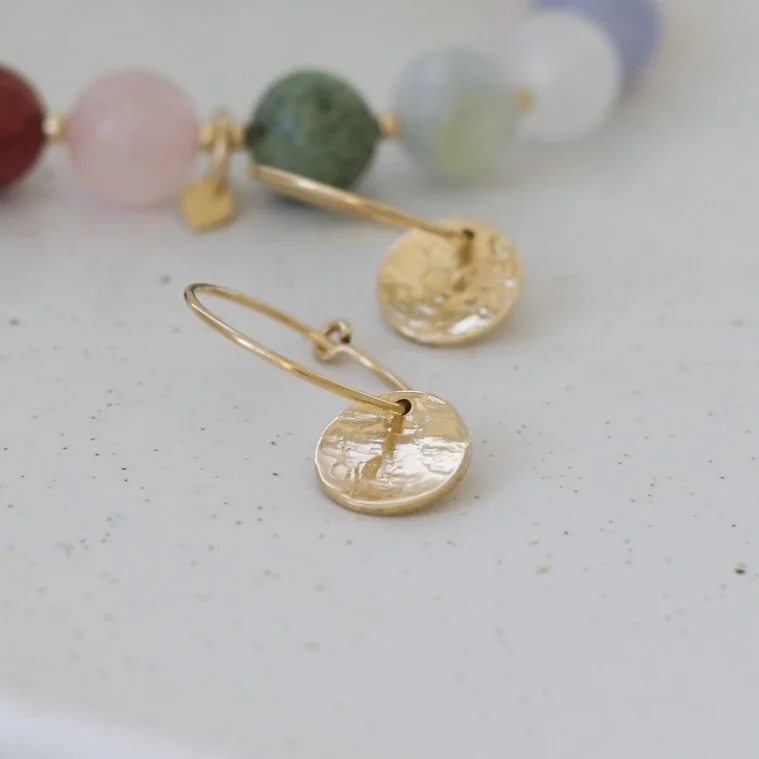 gf wire hoops with mini hammered discs 2.JPG