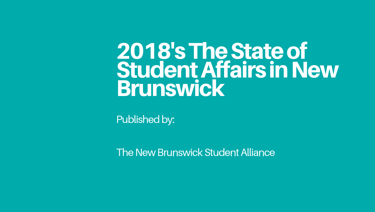 Reports And Submissions The New Brunswick Student Alliance