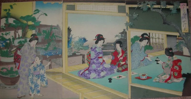 Ladies Ceremony of Japanese Manners and Customs