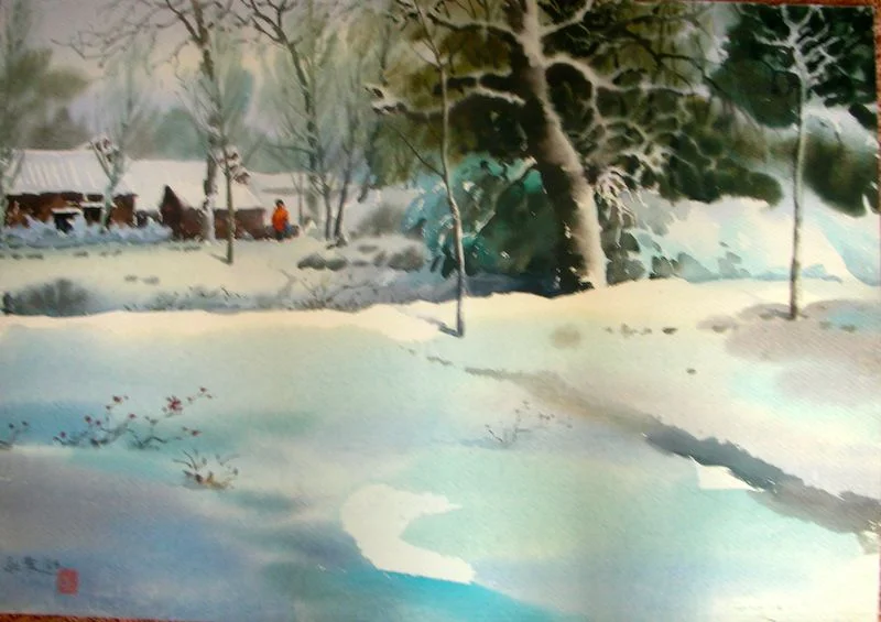  First Snow South of River