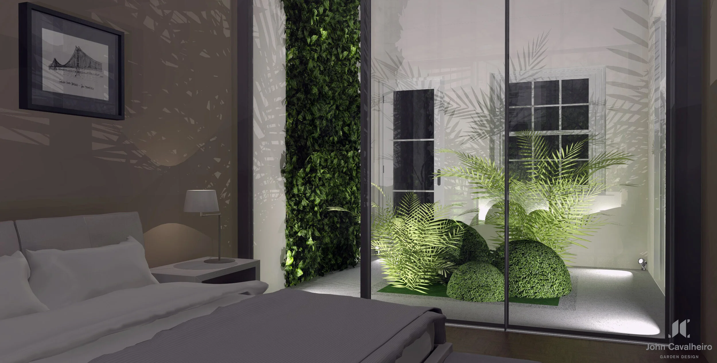 53 Eaton Place  12 Central courtyard night.jpg