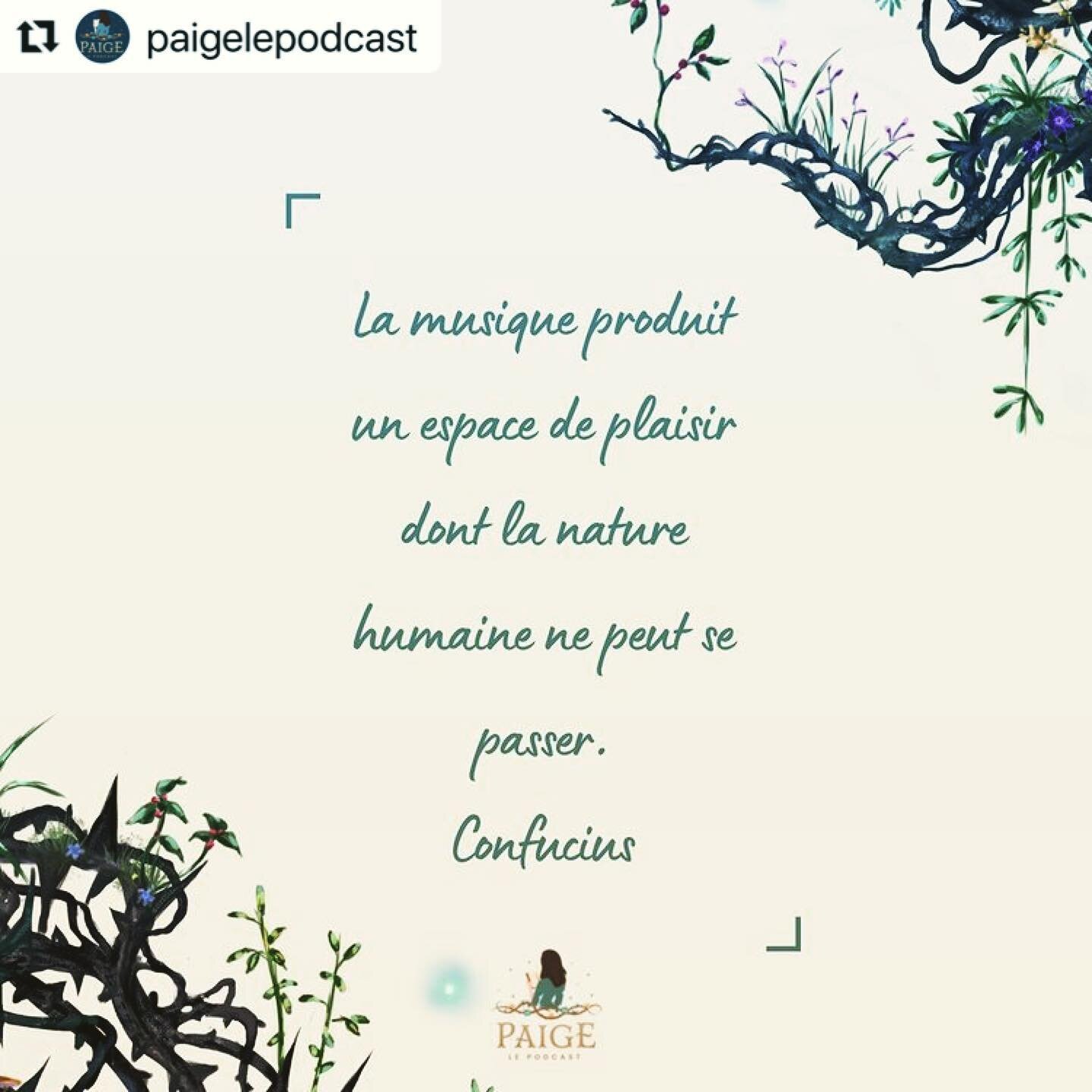 The emotional well-being of cancer patients has a substantial impact on their ability to heal, and music can play a crucial role in this process.

・・・
&quot;La musique produit un espace de plaisir dont la nature humaine ne peut se passer.&quot; Confu
