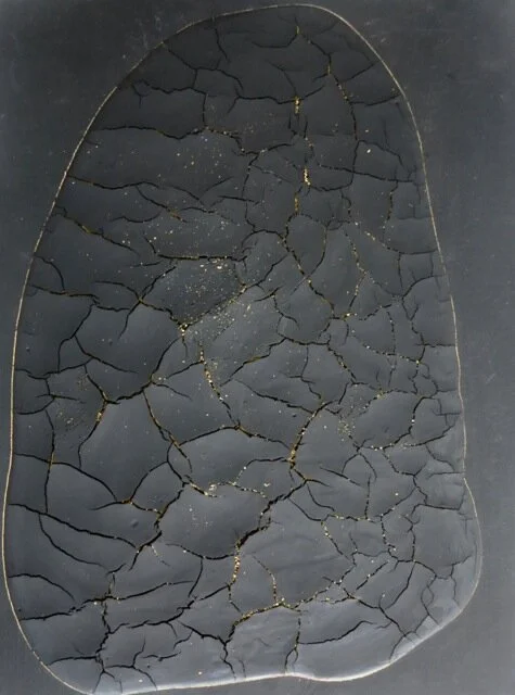 claudia bakker .  cosmos night , 2014 acrílica sobre tela 40 x 30 cm