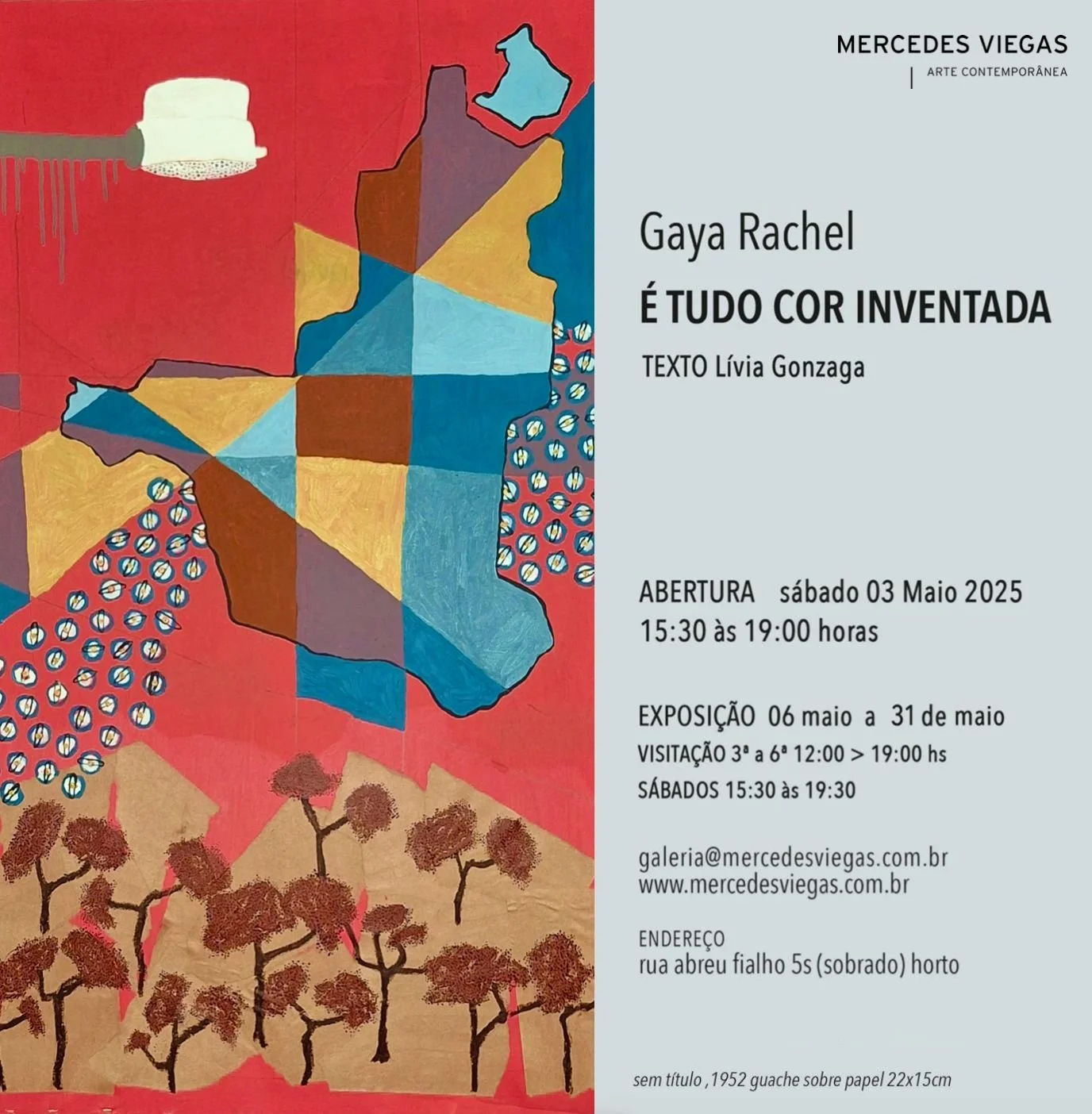 gaya rachel | É TUDO COR INVENTADA | 06.05.25 &gt; 31.05.25