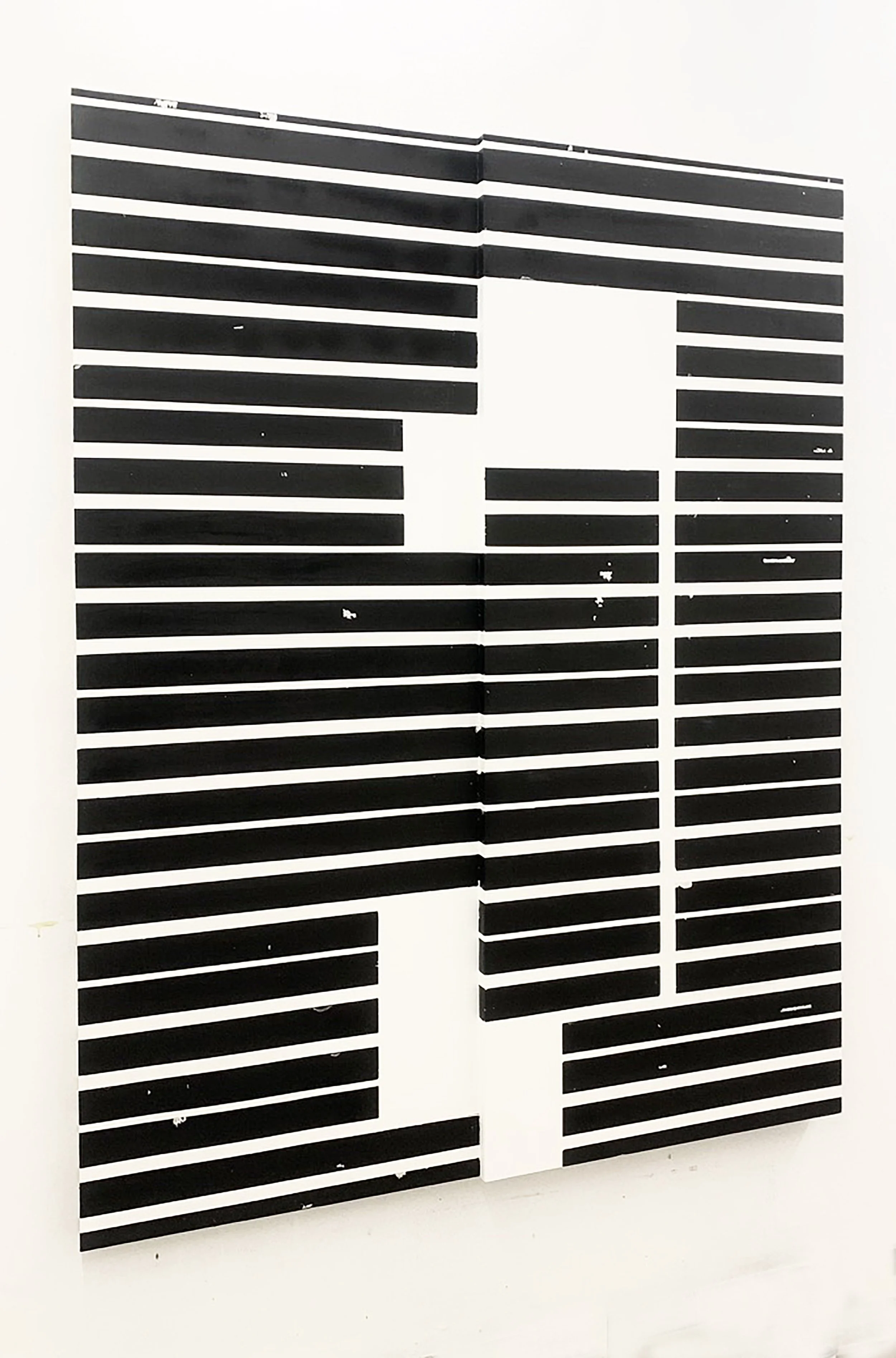  FRANCISCO FRANCA  Papai faz um Mondrian todo o dia, 2026  óleo sobre madeira  194 x 151 cm 