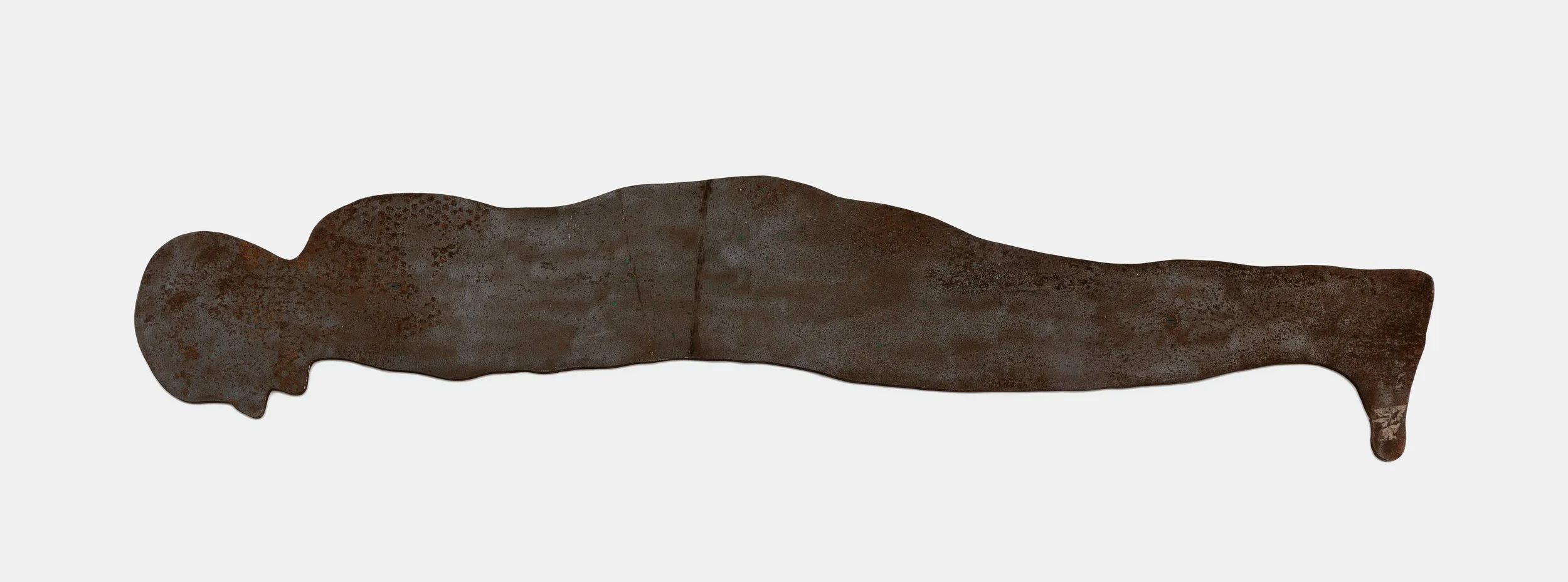  RAUL MOURÃO  Homem, 1997  escultura em ferro  177 x 26 cm 