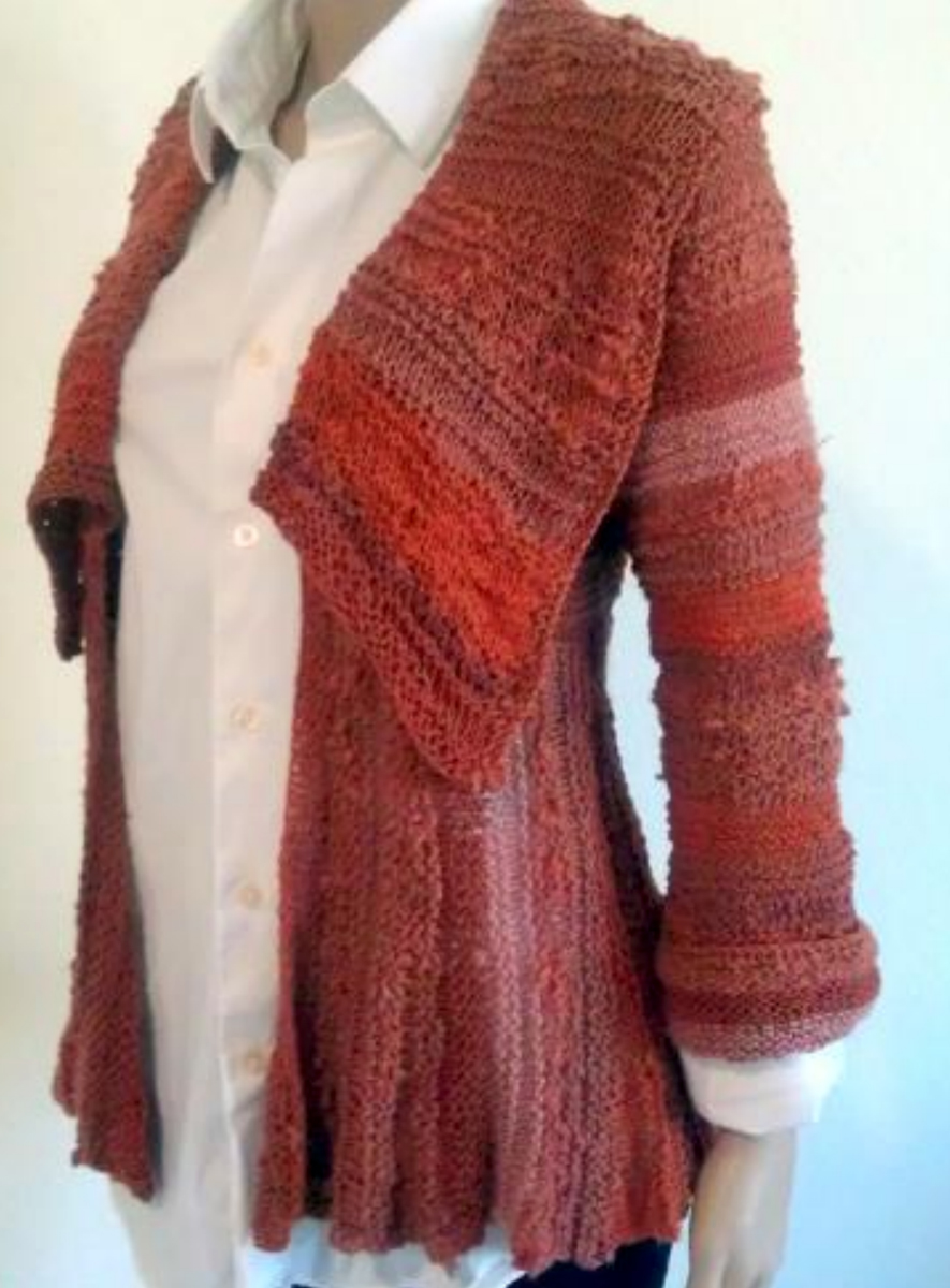 Natural Shawl Collar Jacket by Tamara Poff