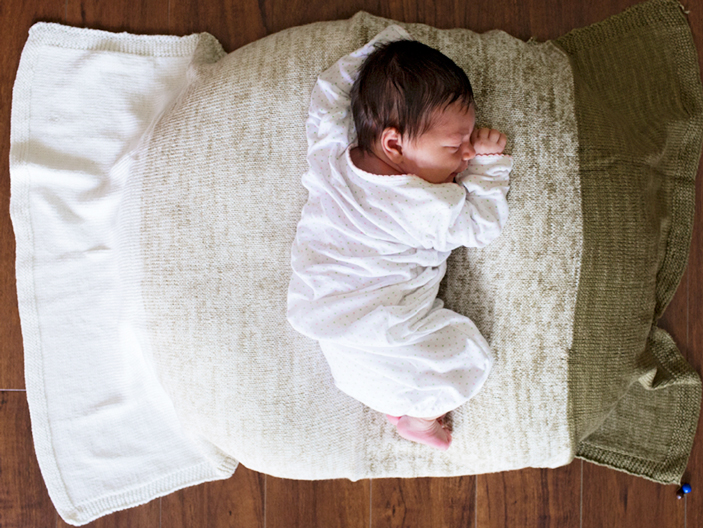Baby Gradient Blanket