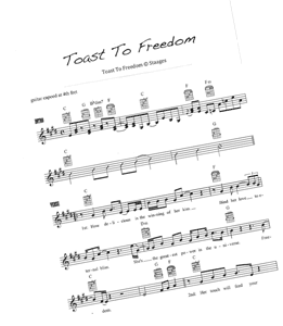 “TOAST TO FREEDOM” CHORDS RELEASED