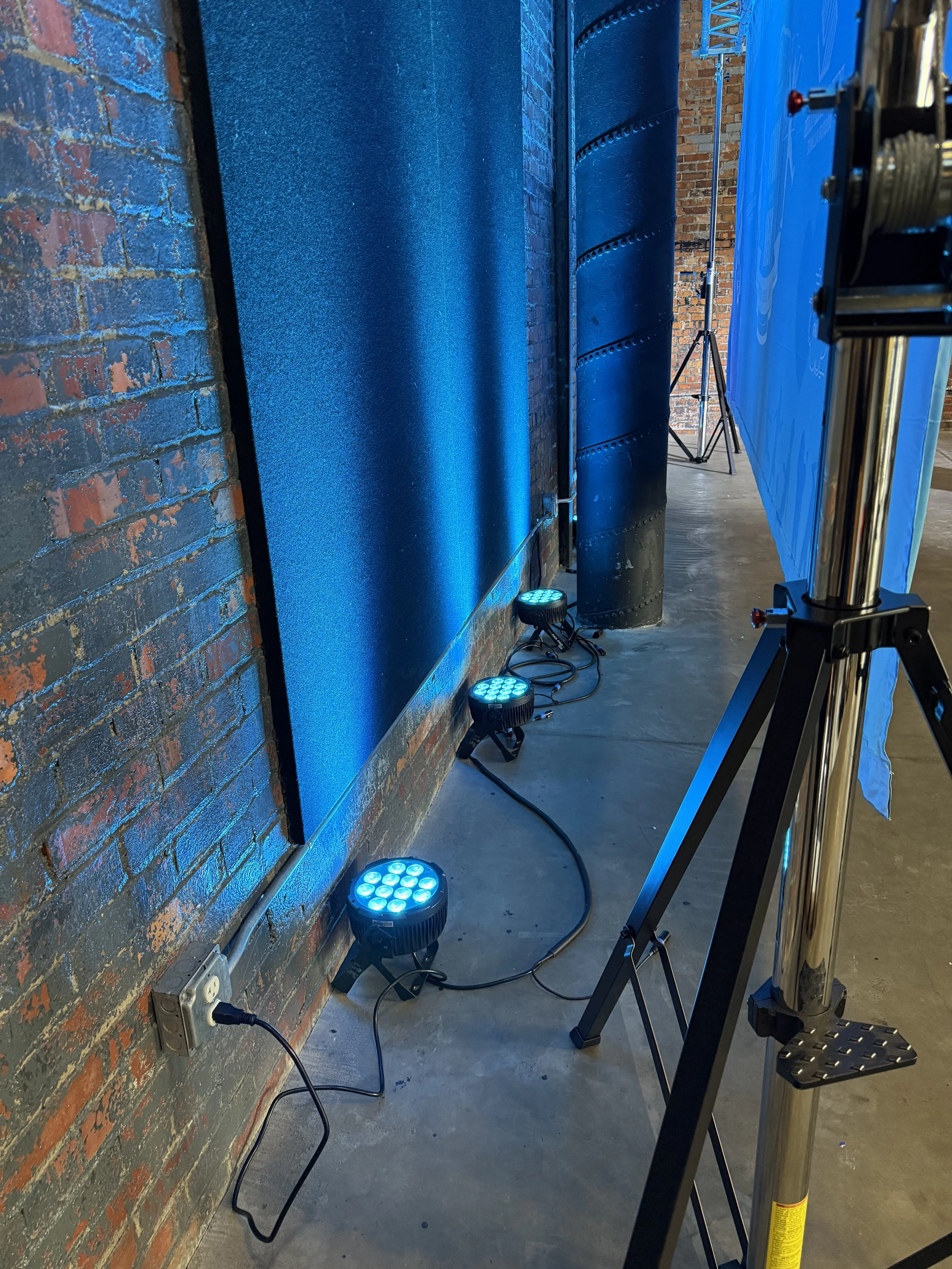 Par 64 Uplights On Stage Jefferson City Missouri