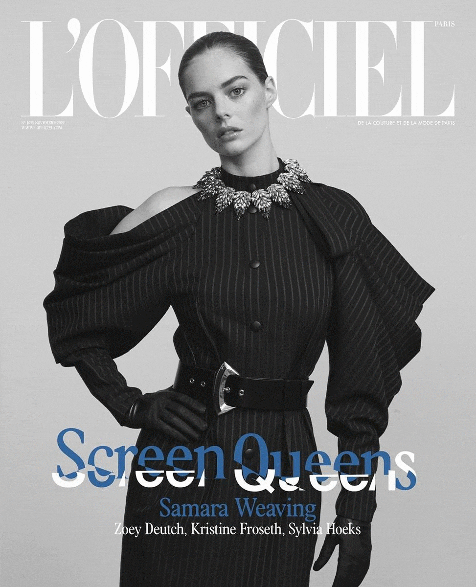 L'OFFICIEL Paris feat. Samara Weaving