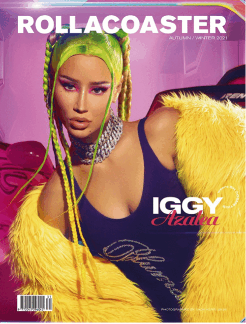 ROLLACOASTER MAGAZINE feat IGGY AZALEA