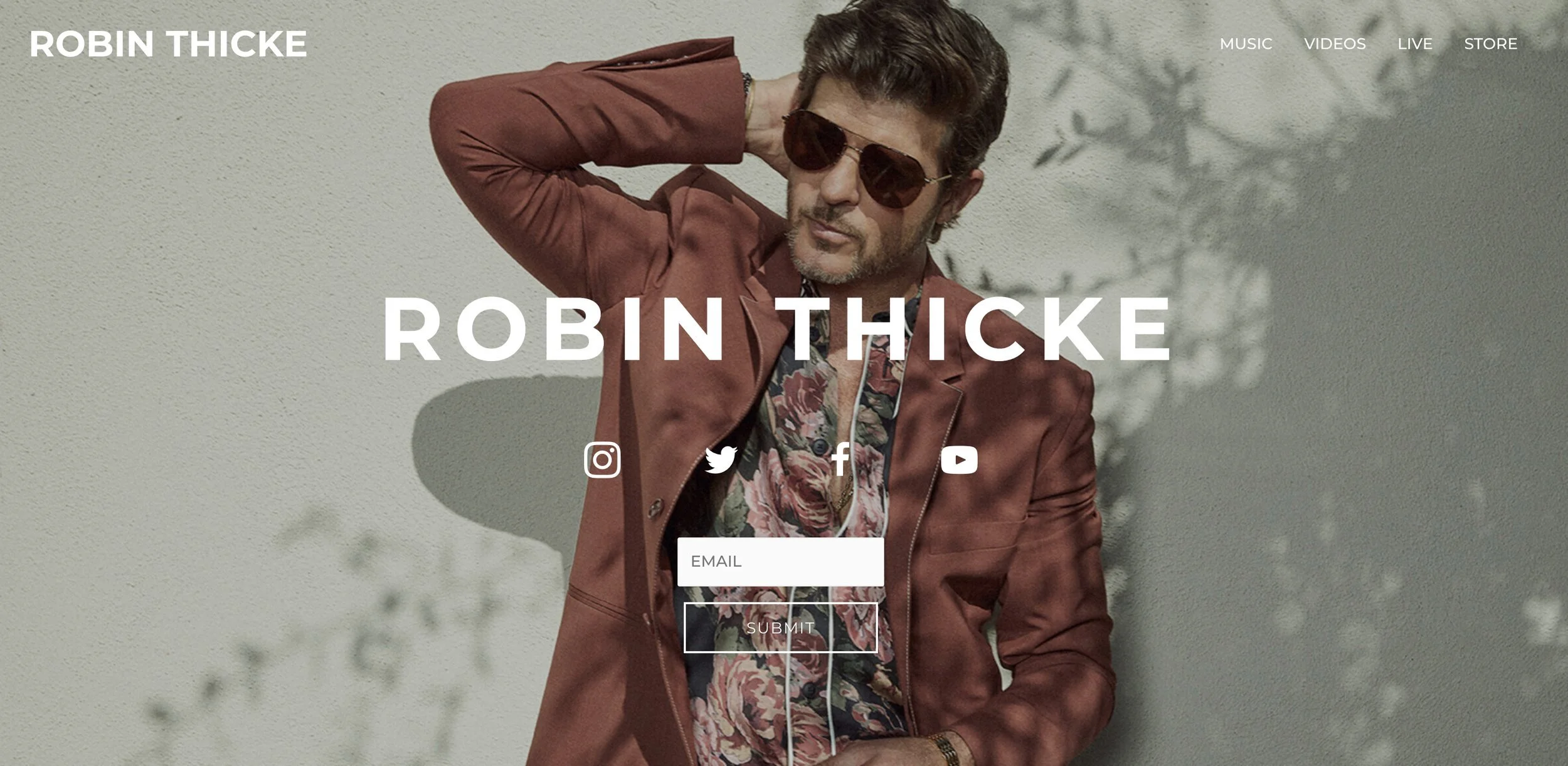 Robin Thicke for RocNation