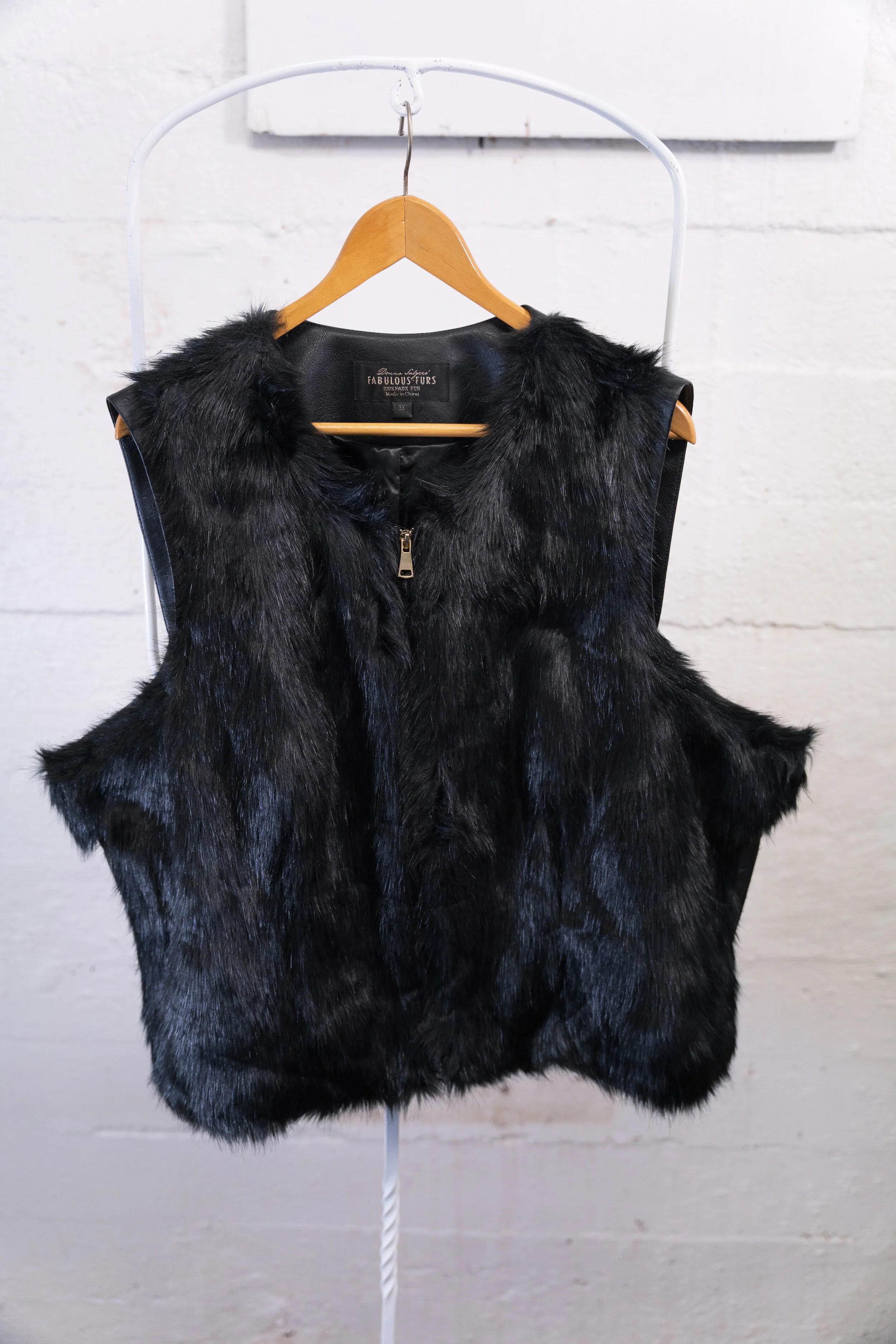 Donna Salyers Fabulous Faux Fur Vest 