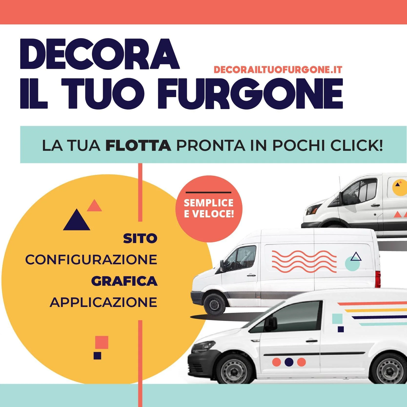 DECORAZIONE DI INTERE FLOTTE AZIENDALI