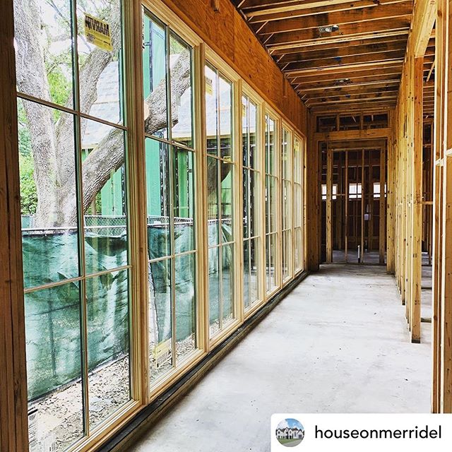 We love getting to follow along as clients build their dream homes. Check out @houseonmerridel
It&rsquo;s going to be a beautiful home!
&mdash;
Posted @withrepost &bull; @houseonmerridel This hallway gives me all the feels 🥰
.
.
.
.
#hallway #window