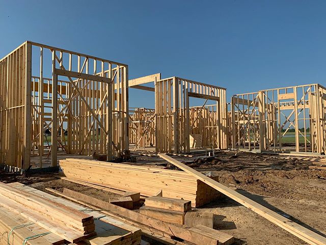 Checking in on one of our projects. Looks like the start of something good! #houstoncustomhomes #woodframing #anvilstrong