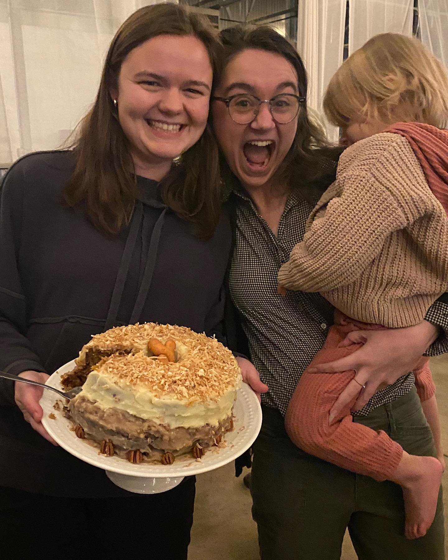 Here are 3 of our winning teams from our annual St Andrew&rsquo;s Carrot Cake Competition this past week! What fun to celebrate together! 😉🥕

&bull;&bull;&bull;

#redeemergso #feastday #carrotcake