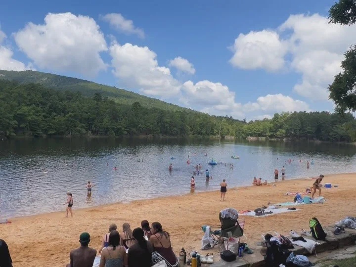 ☀️ HANGING ROCK LAKE TRIP 🌊 

What. A. FUN. Day.
From cannonballs and Marco Polo, to chill convos and sweet ice cream &mdash; our trip to the lake was an absolute blast 🎉🍦🩳🩱

Grateful for amazing weather, fun times with friends, and the chance t