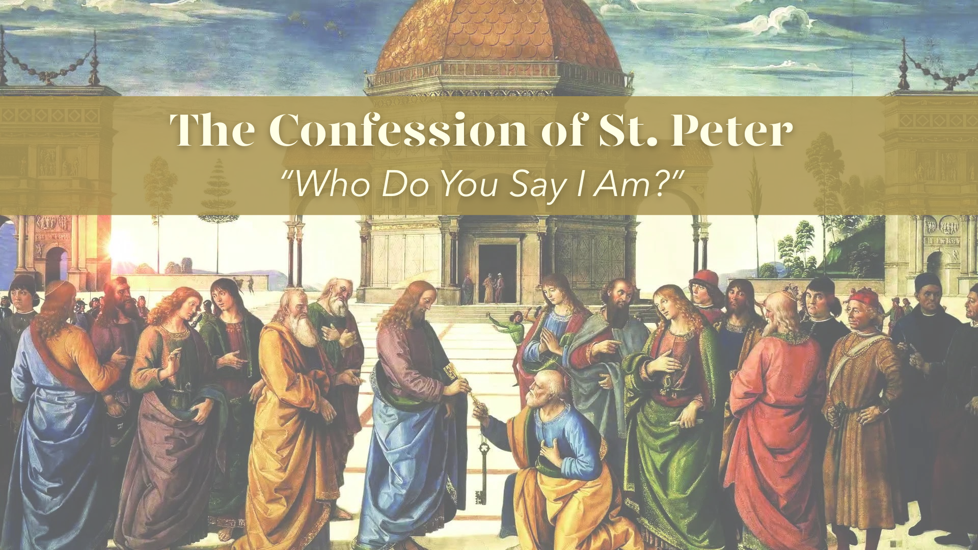 Who Do You Say I Am?