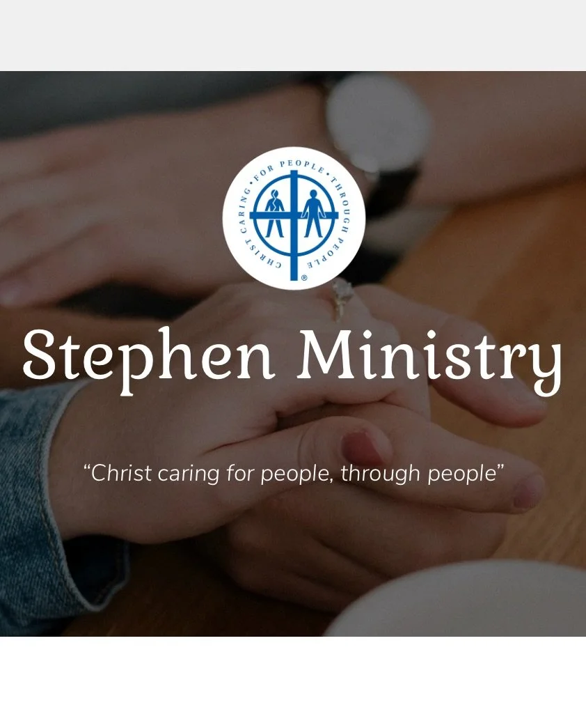 On Good Shepherd Sunday, we commissioned five new Stephen ministers to help care for the Lord&rsquo;s sheep. 

Stephen ministers are lay caregivers, specially trained to walk alongside people in their grief, moments of crisis, illness, loneliness, an