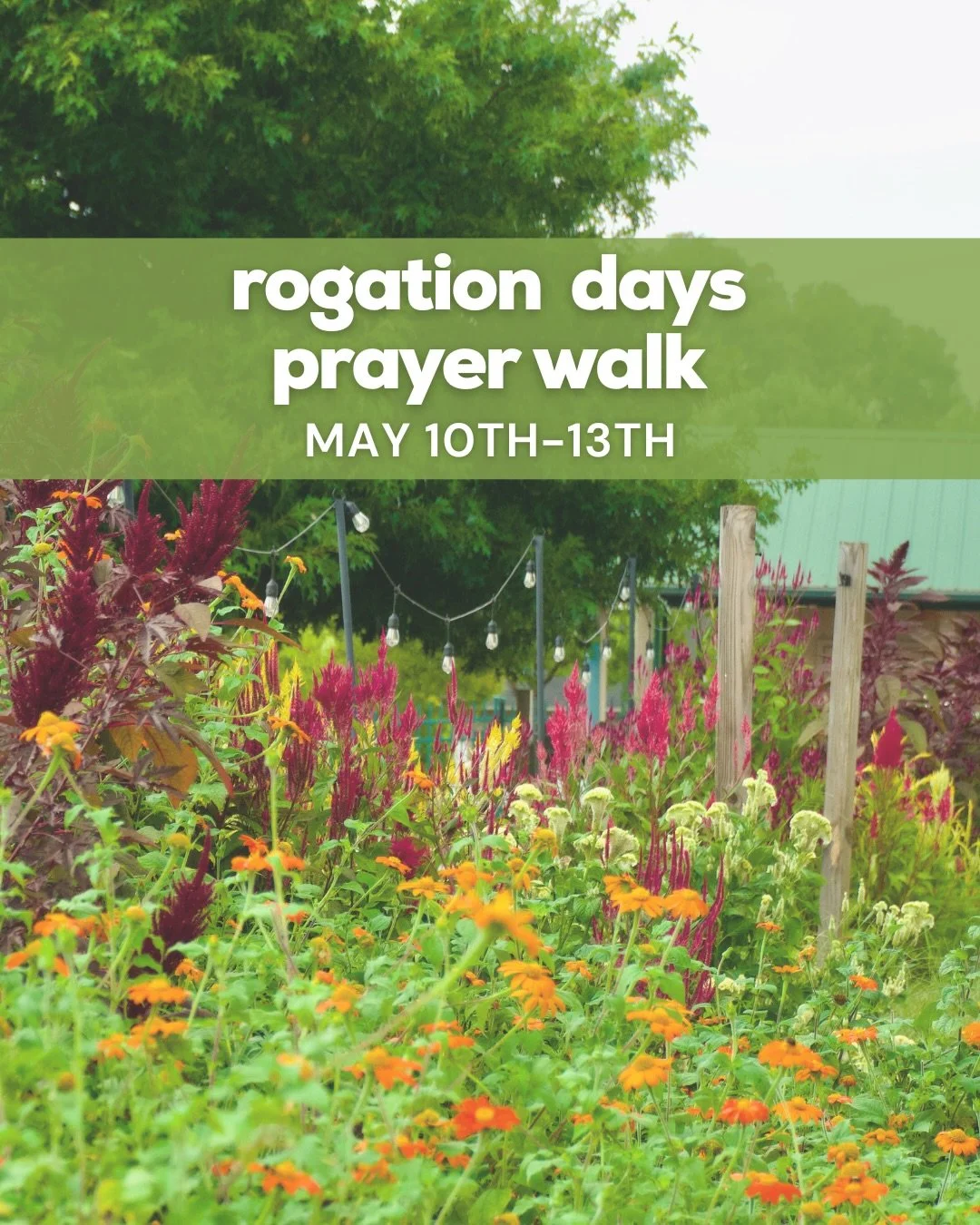 Rogation Days remind us of our complete dependence on God and our need to remain firmly rooted in Christ the True Vine. During these next few days, we invite you to come by the church property and participate in our self-guided Rogation Days Prayer W