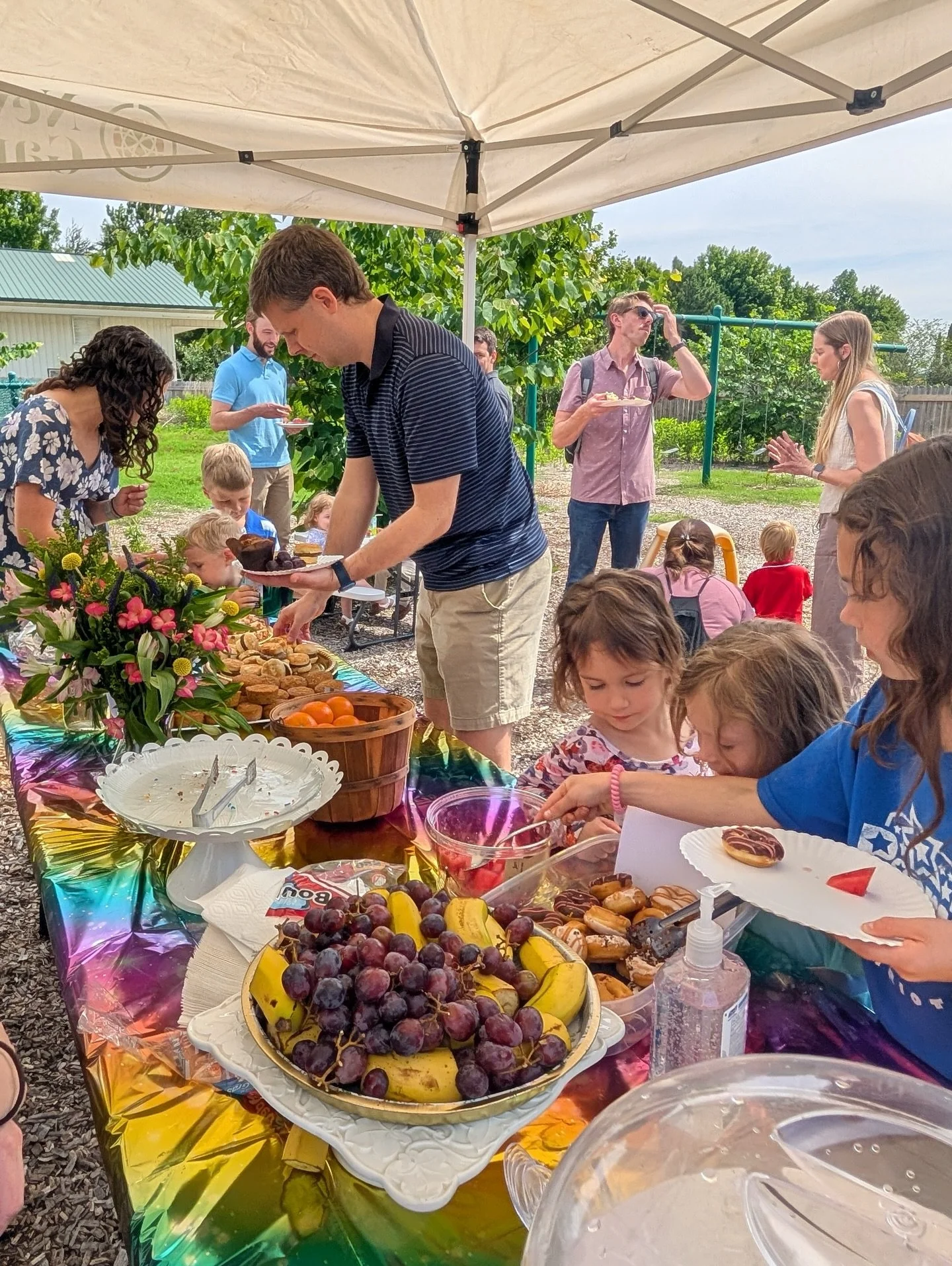 Families with nursery-aged children are invited to join us this Sunday, May 17th for breakfast on the playground between services (10:30-11am)! This is a great way for parents to meet and connect with other parents while the kids enjoy the playground