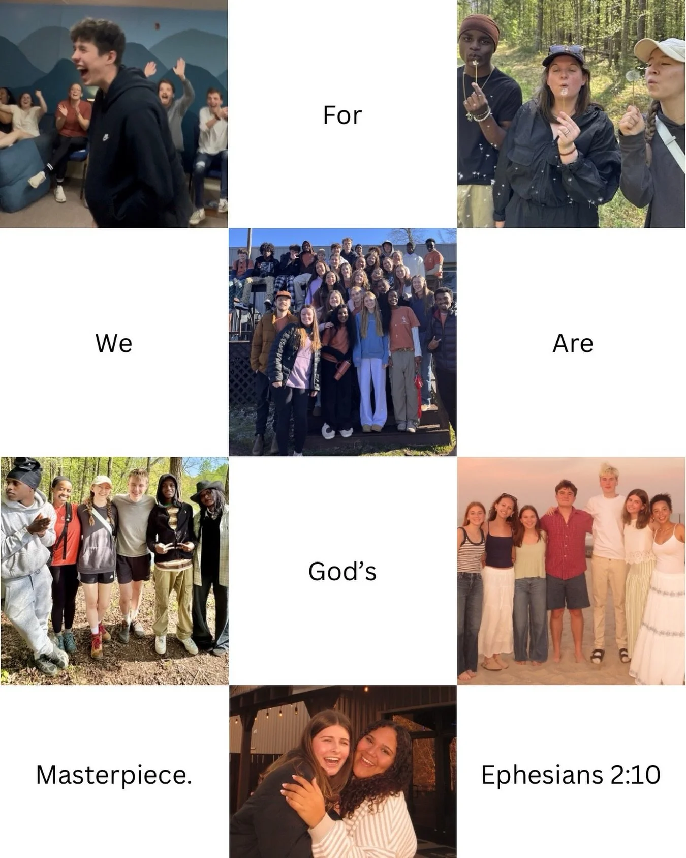 &ldquo;For we are God&rsquo;s masterpiece. He has created us anew in Christ Jesus, so we can do the good things He planned for us long ago.&rdquo; - Ephesians‬ ‭2‬:‭10‬ ‭NLT‬‬

With @redeemergso prayer blessing and commissioning of our seniors this m