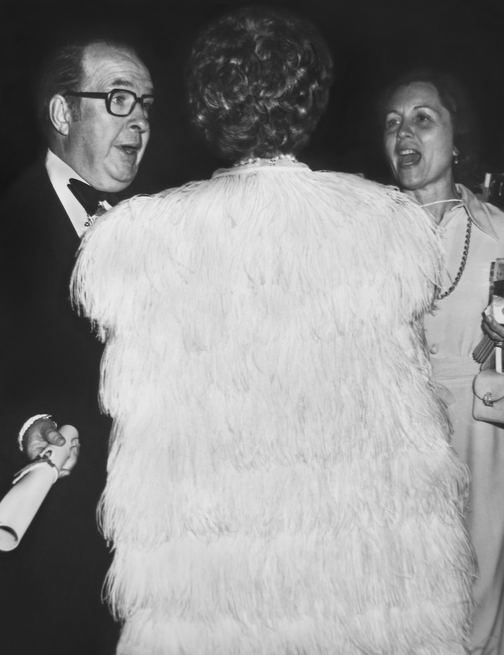   Charlie and Jane Hurt Yarn, at a fundraiser ,  Image: 1978/ printed: 2015 Digital Print 9 7/8 x 7 1/2 in. (image size) The Do Good Fund, Inc., 2015-089 