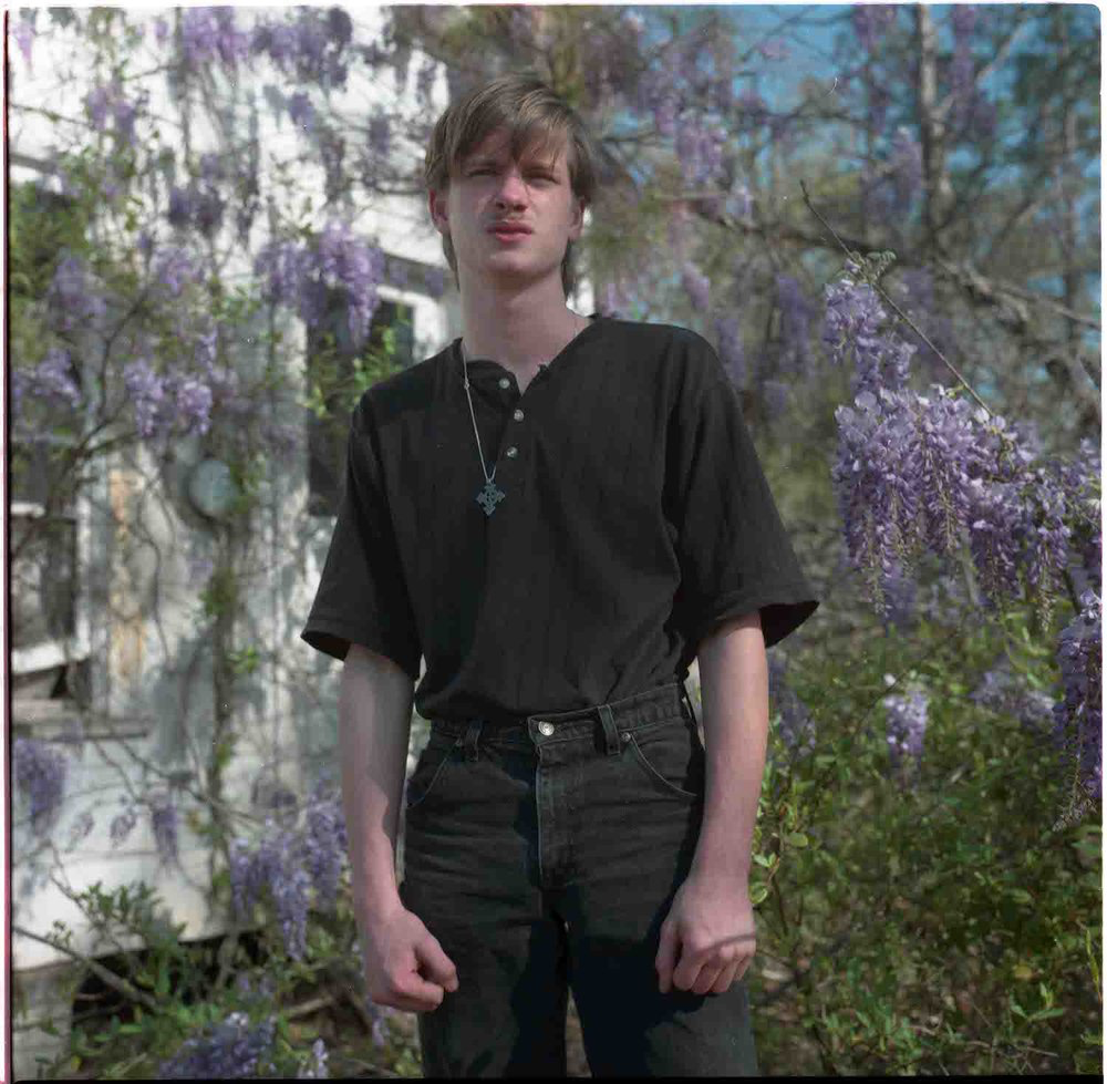   Wisteria Goth Boy, Sylva Renz, Mississippi  Color Archival Print 14 x 14 in. (image size) The Do Good Fund, Inc., 2016-009 