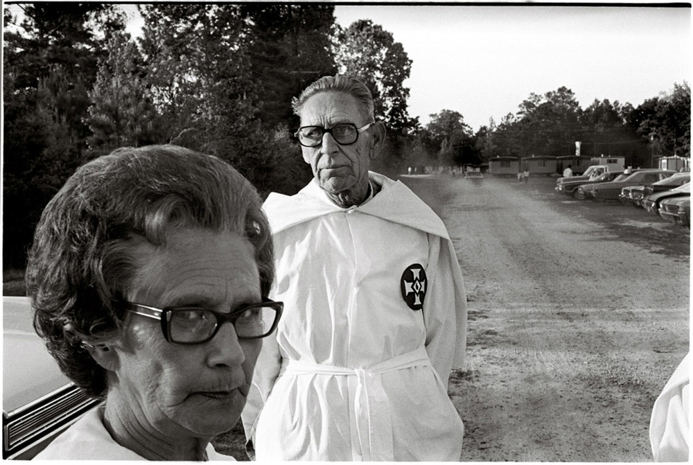   Ku Klux Klan Member and Wife , 1974 Archival Pigment Print 10 1/2 x 15 3/4 in. (image size) The Do Good Fund, Inc., 2013-023 