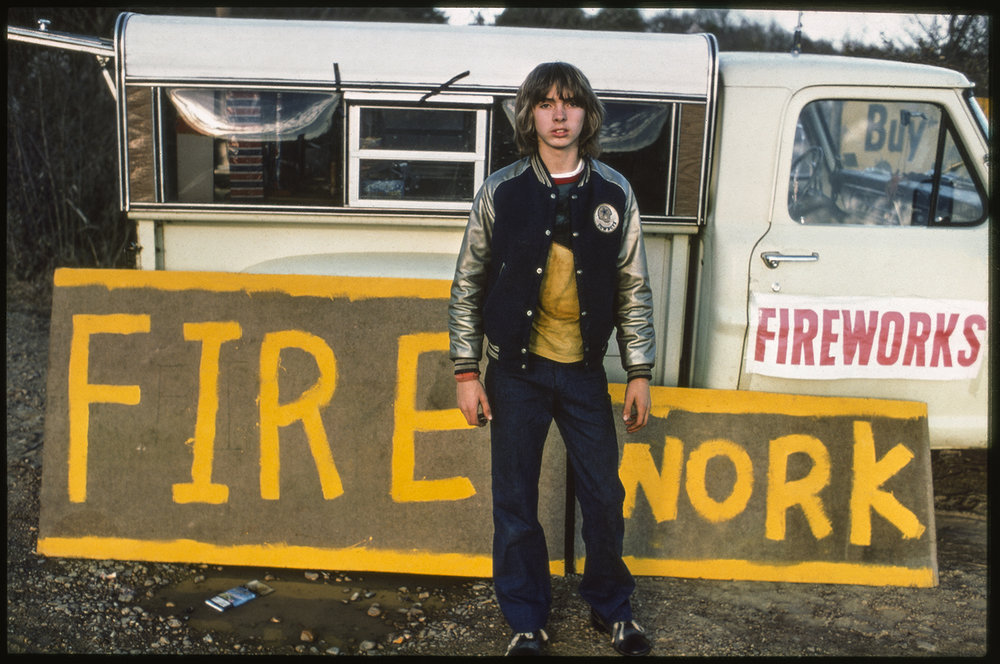   Unidentified fireworks salesman, Leland, Mississippi , 1976 13 × 20 in. (image size)  The Do Good Fund, Inc., 2016-147 