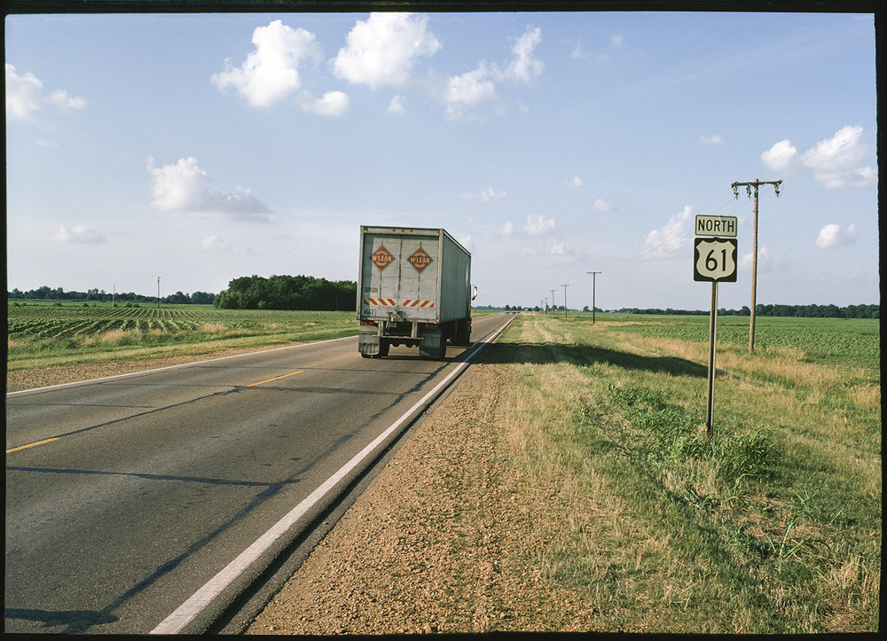   Highway 61, Mississippi Delta, Mississippi , 1976 13 × 20 in. (image size) The Do Good Fund, Inc., 2016-151 