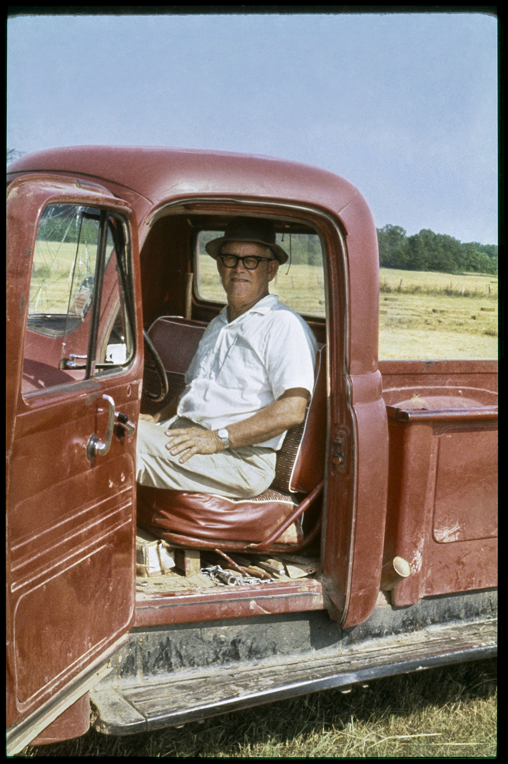   William Ferris Sr., hay field, Fisher Ferry Road, Warren County, Mississippi , 1963 20 × 13 in. (image size) The Do Good Fund, Inc., 2016-161 