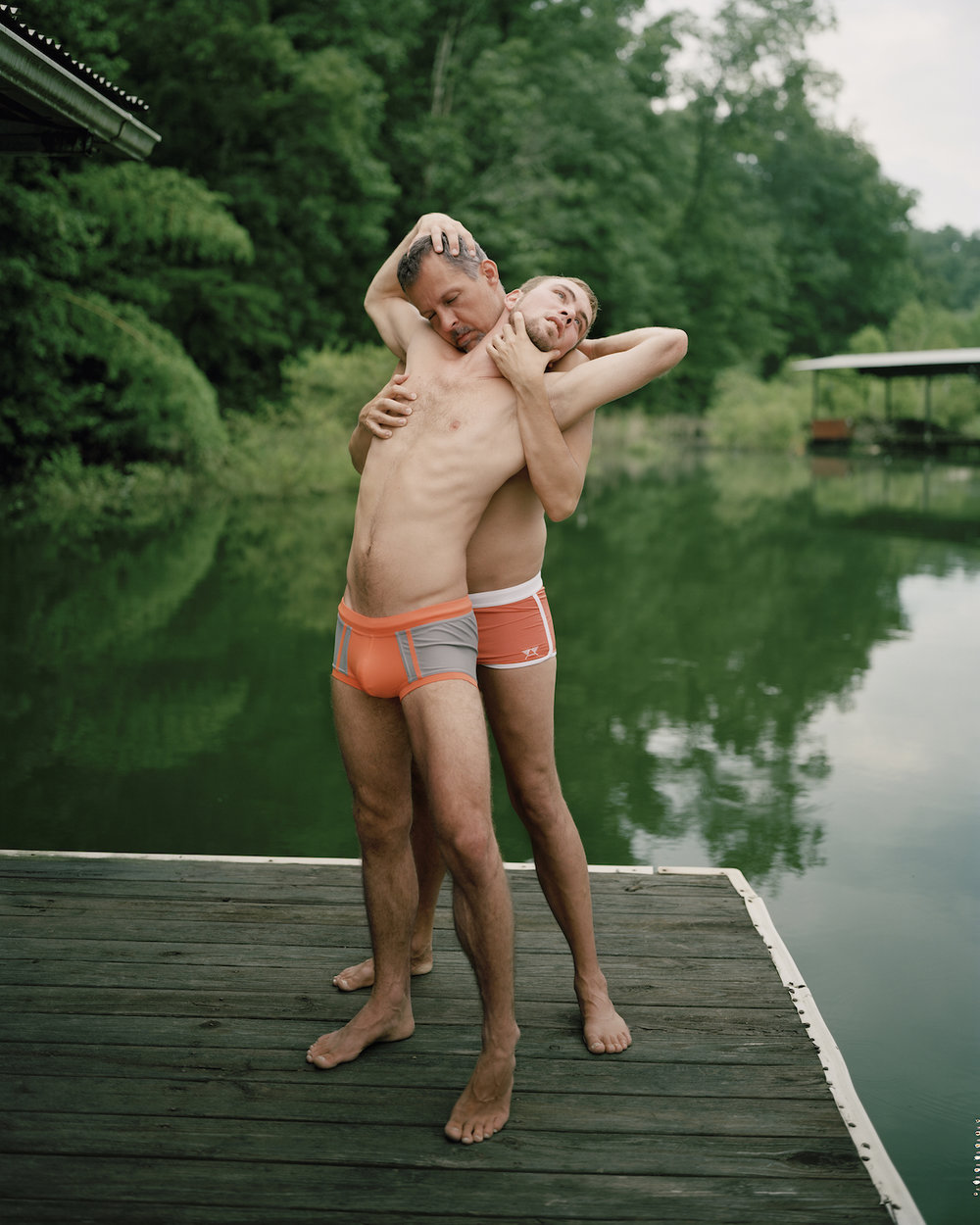   Couple on Dock , 2013 Archival Inkjet Print 30 × 24 in. (image size) The Do Good Fund, Inc., 2016-066 