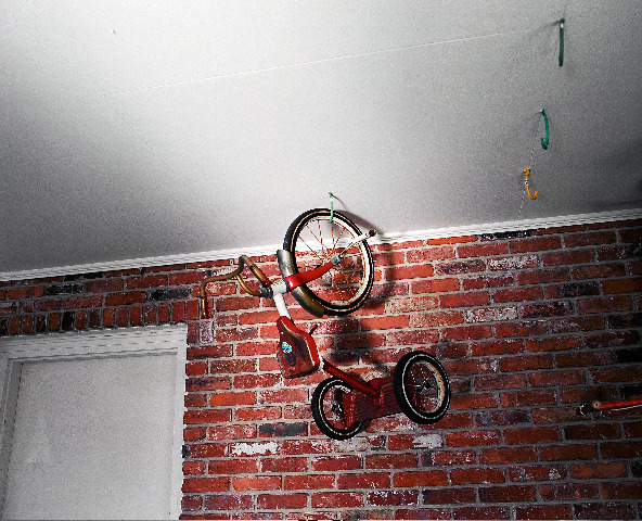   Hanging Tricycle, Baton Rouge, LA , 1997 Edition: AP Chromogenic Print 18 1/2 × 22 3/4 in. (image size) The Do Good Fund, Inc., 2015-032 